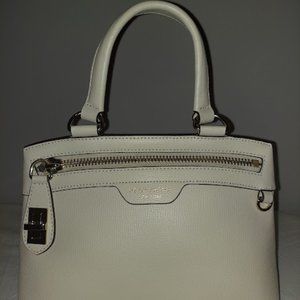 Henri Bendel Handbag Cream Leather